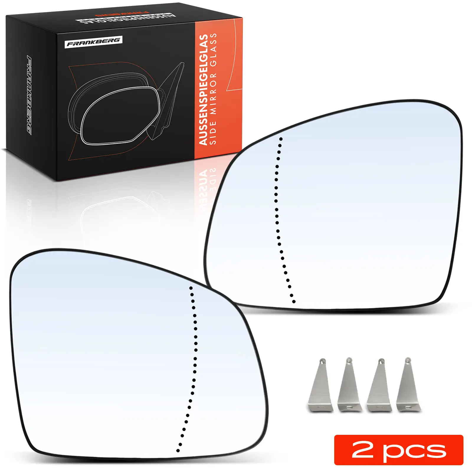 Spiegelglas, Außenspiegel Vorderachse Frankberg 5481FB0069113