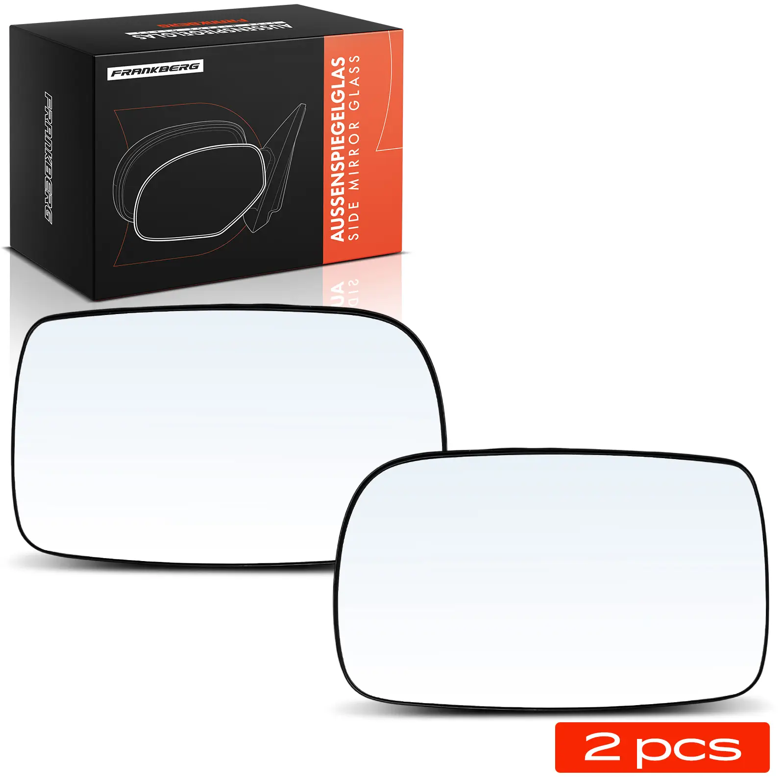 Spiegelglas, Außenspiegel Vorderachse Frankberg 5481FB0069123
