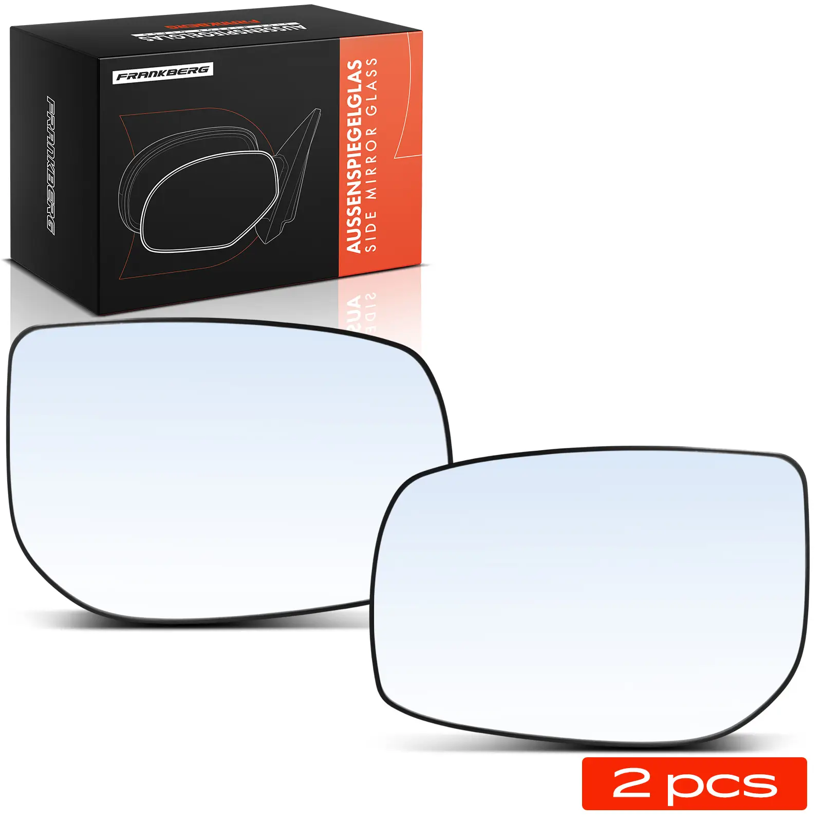 Spiegelglas, Außenspiegel Vorderachse Frankberg 5481FB0069124