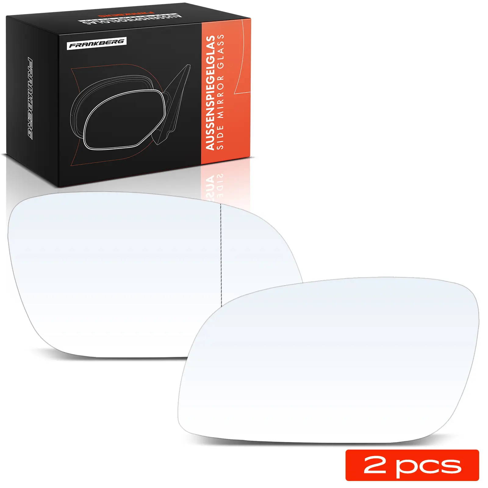 Spiegelglas, Außenspiegel Vorderachse Frankberg 5481FB0069135