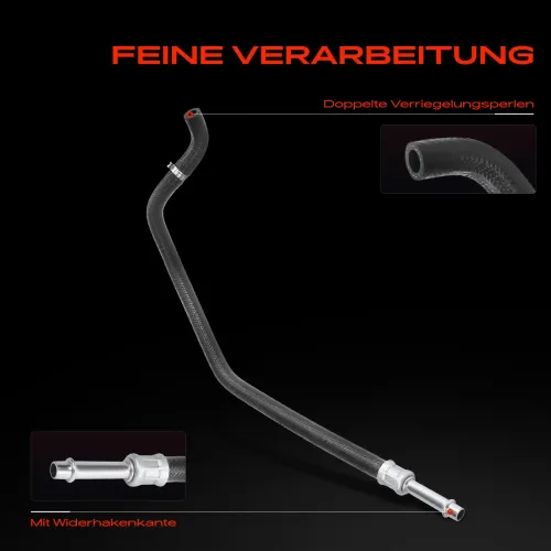 Hydraulikschlauch, Lenkung von Hydraulikpumpe nach Lenkgetriebe Frankberg 5481FB0069688 Bild Hydraulikschlauch, Lenkung von Hydraulikpumpe nach Lenkgetriebe Frankberg 5481FB0069688