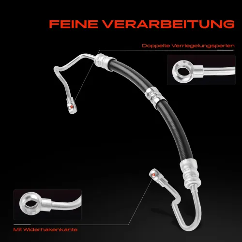 Hydraulikschlauch, Lenkung von Ausgleichsbehälter nach Hydraulikpumpe Frankberg 5481FB0069691 Bild Hydraulikschlauch, Lenkung von Ausgleichsbehälter nach Hydraulikpumpe Frankberg 5481FB0069691