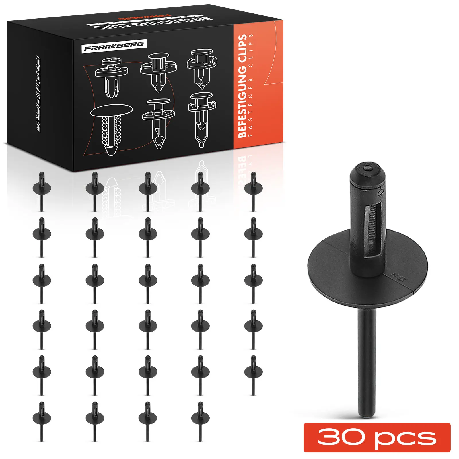 Clip, Zier-/Schutzleiste Kotflügel Frankberg 5481FB0069977