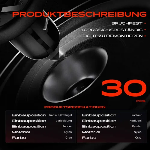 Clip, Zier-/Schutzleiste Frankberg 5481FB0070004 Bild Clip, Zier-/Schutzleiste Frankberg 5481FB0070004