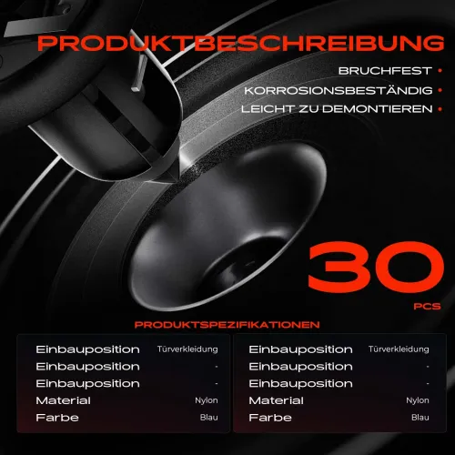 Clip, Zier-/Schutzleiste Türverkleidung Frankberg 5481FB0070179 Bild Clip, Zier-/Schutzleiste Türverkleidung Frankberg 5481FB0070179
