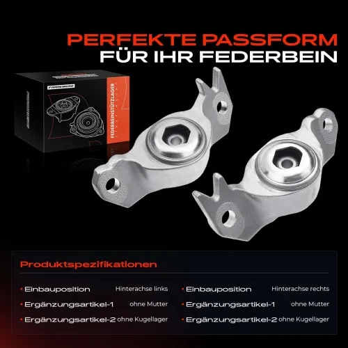 Federbeinstützlager Hinterachse Frankberg 5481FB0070295 Bild Federbeinstützlager Hinterachse Frankberg 5481FB0070295