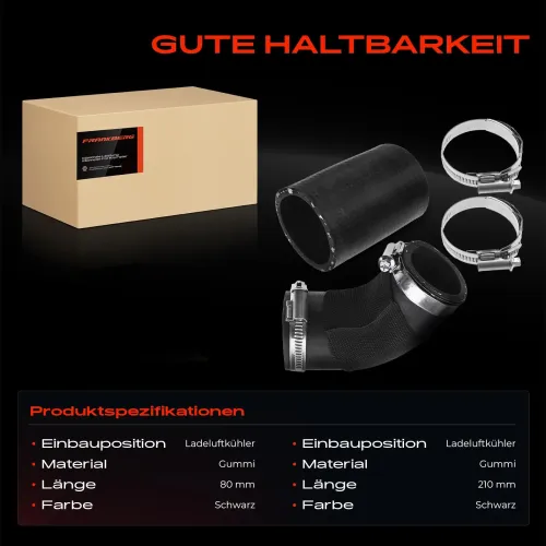Ladeluftschlauch Frankberg 5481FB0070347 Bild Ladeluftschlauch Frankberg 5481FB0070347