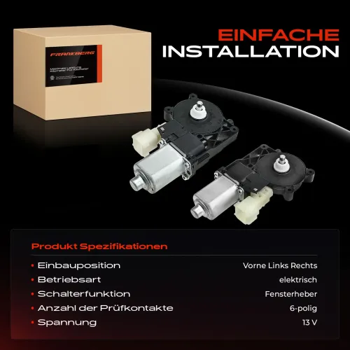 Elektromotor, Fensterheber Frankberg 5481FB0070380 Bild Elektromotor, Fensterheber Frankberg 5481FB0070380