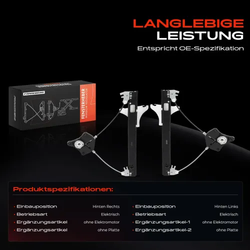 Fensterheber Hinterachse beidseitig Frankberg 5481FB0070423 Bild Fensterheber Hinterachse beidseitig Frankberg 5481FB0070423
