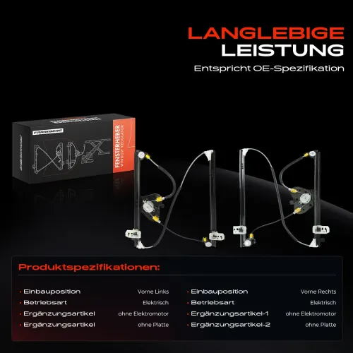 Fensterheber Vorderachse beidseitig Frankberg 5481FB0070424 Bild Fensterheber Vorderachse beidseitig Frankberg 5481FB0070424