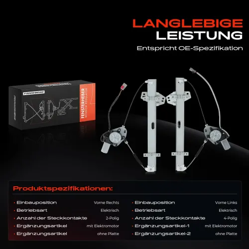 Fensterheber Vorderachse beidseitig Frankberg 5481FB0070432 Bild Fensterheber Vorderachse beidseitig Frankberg 5481FB0070432