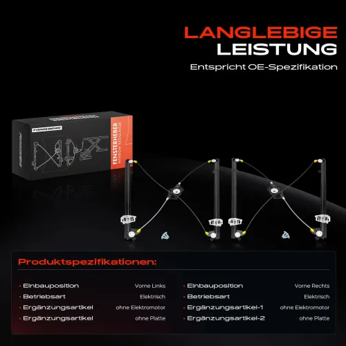 Fensterheber Vorderachse beidseitig Frankberg 5481FB0070448 Bild Fensterheber Vorderachse beidseitig Frankberg 5481FB0070448