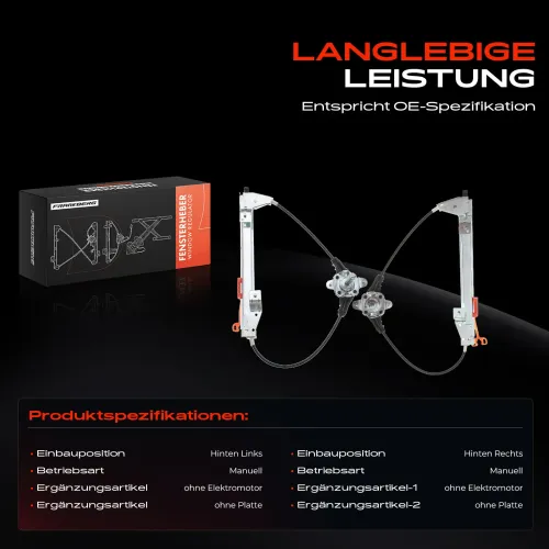 Fensterheber Hinterachse beidseitig Frankberg 5481FB0070515 Bild Fensterheber Hinterachse beidseitig Frankberg 5481FB0070515