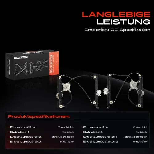 Fensterheber Vorderachse beidseitig Frankberg 5481FB0070516 Bild Fensterheber Vorderachse beidseitig Frankberg 5481FB0070516