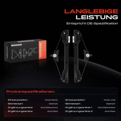 Fensterheber Hinterachse beidseitig Frankberg 5481FB0070577 Bild Fensterheber Hinterachse beidseitig Frankberg 5481FB0070577