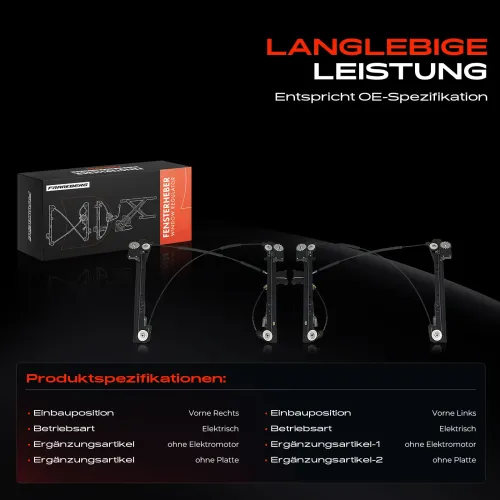 Fensterheber Vorderachse beidseitig Frankberg 5481FB0070600 Bild Fensterheber Vorderachse beidseitig Frankberg 5481FB0070600