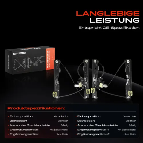 Fensterheber Vorderachse beidseitig Frankberg 5481FB0070630 Bild Fensterheber Vorderachse beidseitig Frankberg 5481FB0070630