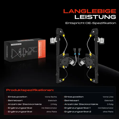 Fensterheber Vorderachse beidseitig Frankberg 5481FB0070631 Bild Fensterheber Vorderachse beidseitig Frankberg 5481FB0070631