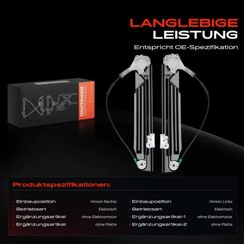 Fensterheber Hinterachse beidseitig Frankberg 5481FB0070633 Bild Fensterheber Hinterachse beidseitig Frankberg 5481FB0070633