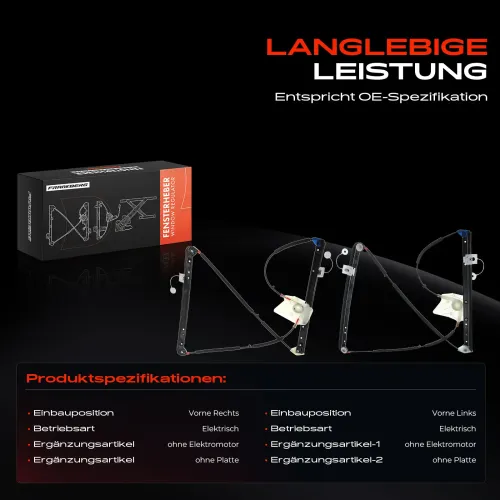 Fensterheber Vorderachse beidseitig Frankberg 5481FB0070650 Bild Fensterheber Vorderachse beidseitig Frankberg 5481FB0070650