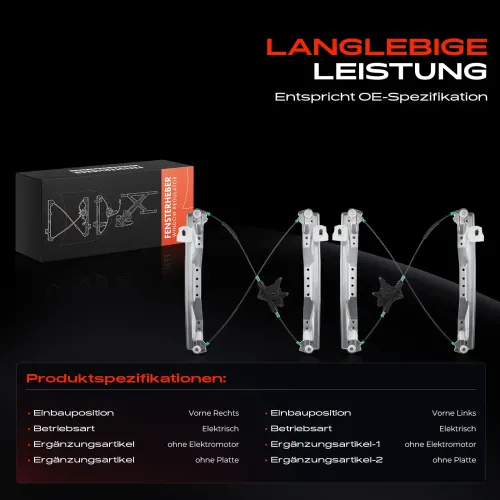 Fensterheber Vorderachse beidseitig Frankberg 5481FB0070686 Bild Fensterheber Vorderachse beidseitig Frankberg 5481FB0070686