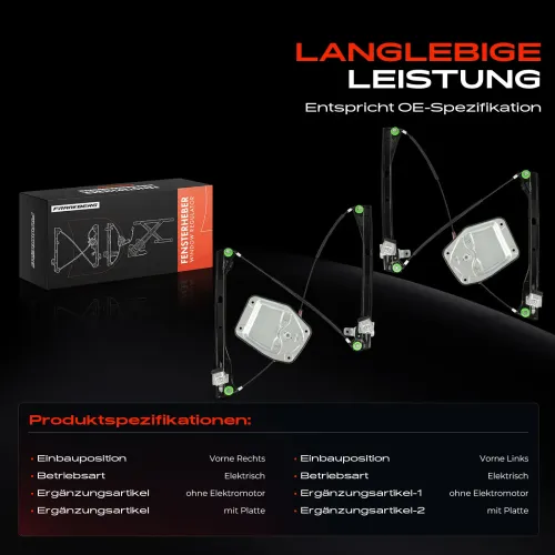 Fensterheber Vorderachse beidseitig Frankberg 5481FB0070719 Bild Fensterheber Vorderachse beidseitig Frankberg 5481FB0070719