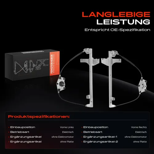 Fensterheber Vorderachse beidseitig Frankberg 5481FB0070735 Bild Fensterheber Vorderachse beidseitig Frankberg 5481FB0070735