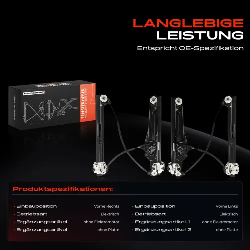 Fensterheber Hinterachse beidseitig Frankberg 5481FB0070780 Bild Fensterheber Hinterachse beidseitig Frankberg 5481FB0070780