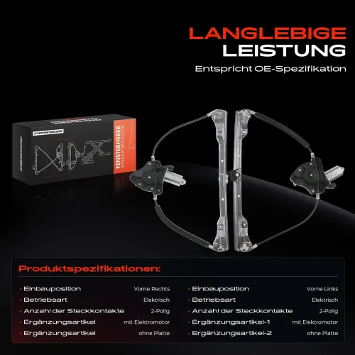 Fensterheber Vorderachse beidseitig Frankberg 5481FB0070788 Bild Fensterheber Vorderachse beidseitig Frankberg 5481FB0070788