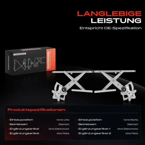 Fensterheber Vorderachse beidseitig Frankberg 5481FB0070792 Bild Fensterheber Vorderachse beidseitig Frankberg 5481FB0070792