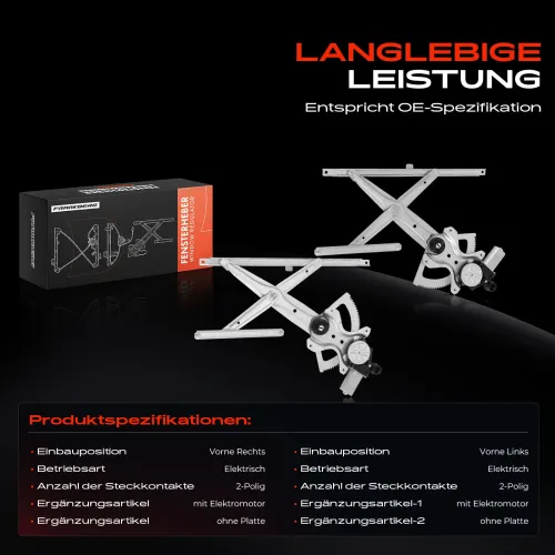 Fensterheber Vorderachse beidseitig Frankberg 5481FB0070854 Bild Fensterheber Vorderachse beidseitig Frankberg 5481FB0070854