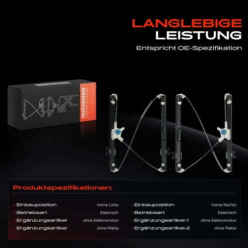 Fensterheber Hinterachse beidseitig Frankberg 5481FB0070855 Bild Fensterheber Hinterachse beidseitig Frankberg 5481FB0070855