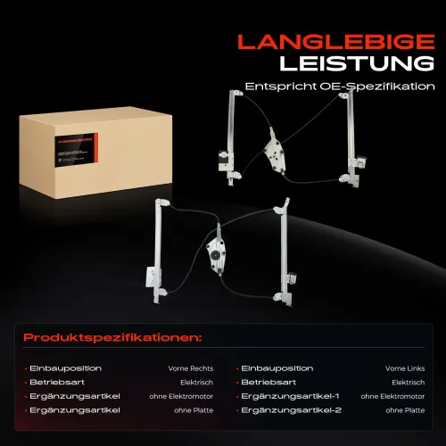 Fensterheber Hinterachse beidseitig Frankberg 5481FB0070888 Bild Fensterheber Hinterachse beidseitig Frankberg 5481FB0070888