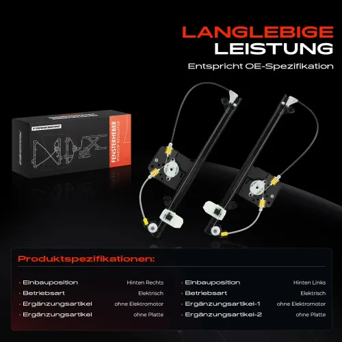 Fensterheber Vorderachse beidseitig Frankberg 5481FB0070910 Bild Fensterheber Vorderachse beidseitig Frankberg 5481FB0070910