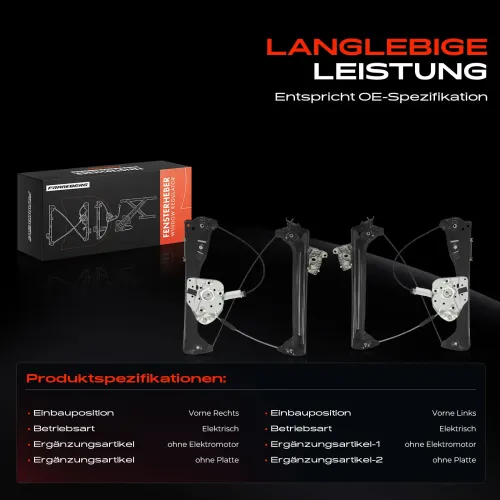 Fensterheber Vorderachse beidseitig Frankberg 5481FB0070971 Bild Fensterheber Vorderachse beidseitig Frankberg 5481FB0070971