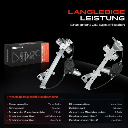 Fensterheber Vorderachse beidseitig Frankberg 5481FB0070990 Bild Fensterheber Vorderachse beidseitig Frankberg 5481FB0070990