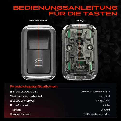 Schalter, Fensterheber Frankberg 5481FB0071032 Bild Schalter, Fensterheber Frankberg 5481FB0071032