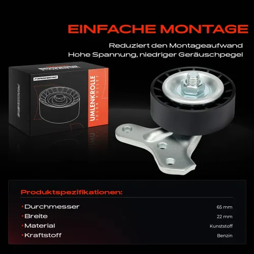 Umlenk-/Führungsrolle, Keilrippenriemen Frankberg 5481FB0071815 Bild Umlenk-/Führungsrolle, Keilrippenriemen Frankberg 5481FB0071815