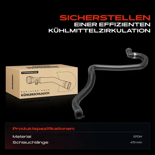 Kühlerschlauch Frankberg 5481FB0073257 Bild Kühlerschlauch Frankberg 5481FB0073257