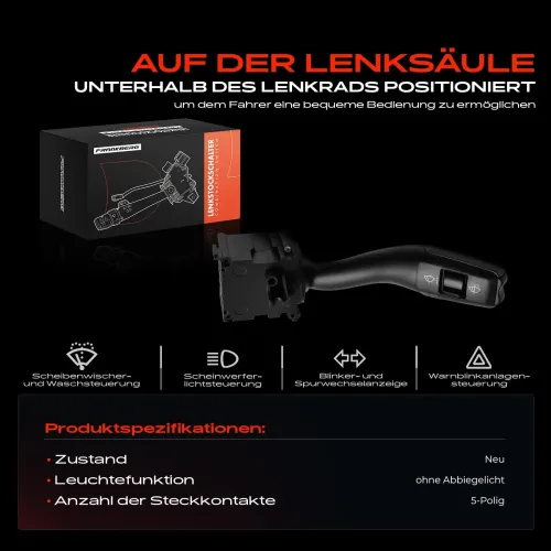 Lenkstockschalter Frankberg 5481FB0073617 Bild Lenkstockschalter Frankberg 5481FB0073617