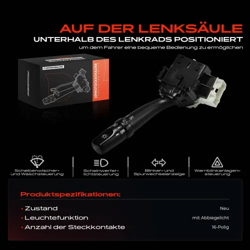 Lenkstockschalter Frankberg 5481FB0073622 Bild Lenkstockschalter Frankberg 5481FB0073622