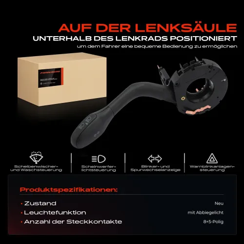 Lenkstockschalter Frankberg 5481FB0073627 Bild Lenkstockschalter Frankberg 5481FB0073627