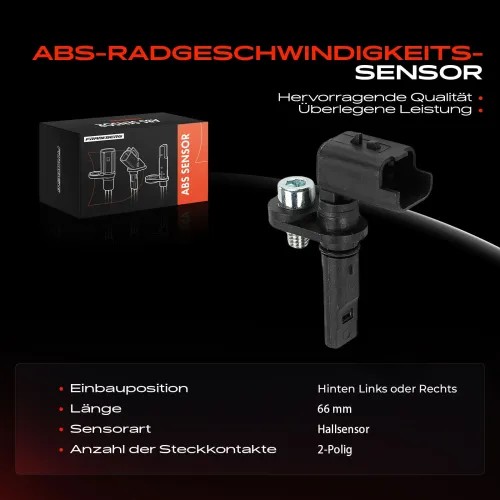 Sensor, Raddrehzahl Frankberg 5481FB0073918 Bild Sensor, Raddrehzahl Frankberg 5481FB0073918