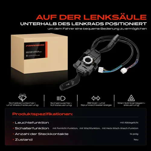 Lenkstockschalter Frankberg 5481FB0073972 Bild Lenkstockschalter Frankberg 5481FB0073972