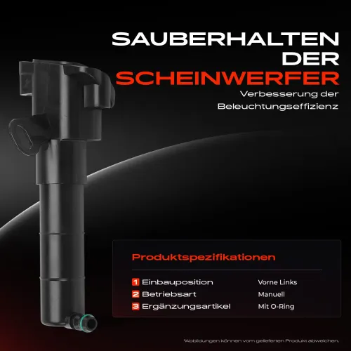 Waschwasserdüse, Scheinwerferreinigung Frankberg 5481FB0073986 Bild Waschwasserdüse, Scheinwerferreinigung Frankberg 5481FB0073986