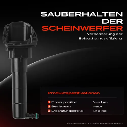 Waschwasserdüse, Scheinwerferreinigung Frankberg 5481FB0073987 Bild Waschwasserdüse, Scheinwerferreinigung Frankberg 5481FB0073987