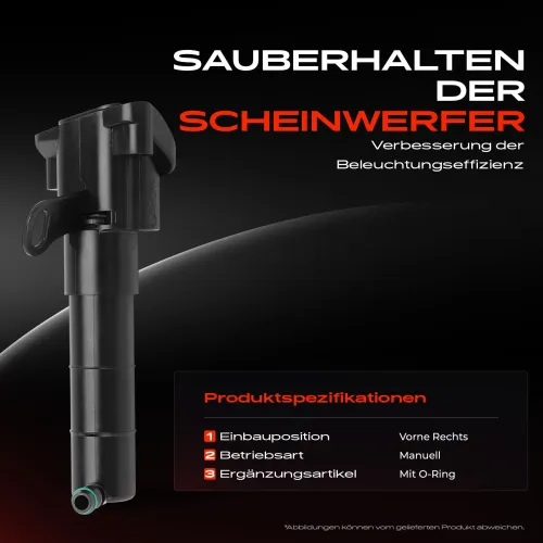 Waschwasserdüse, Scheinwerferreinigung Frankberg 5481FB0073989 Bild Waschwasserdüse, Scheinwerferreinigung Frankberg 5481FB0073989