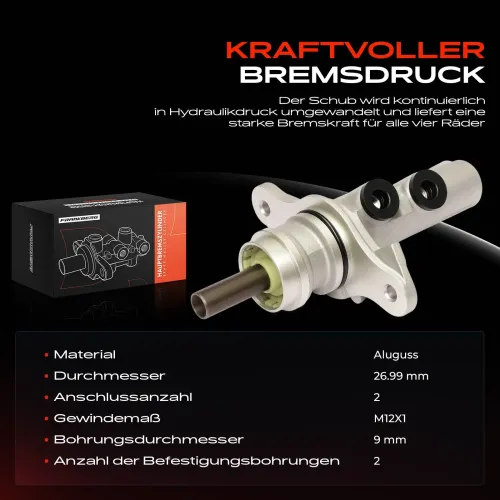 Hauptbremszylinder Frankberg 5481FB0074012 Bild Hauptbremszylinder Frankberg 5481FB0074012