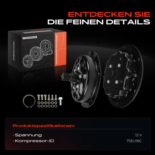 Magnetkupplung, Klimakompressor Frankberg 5481FB0074021 Bild Magnetkupplung, Klimakompressor Frankberg 5481FB0074021