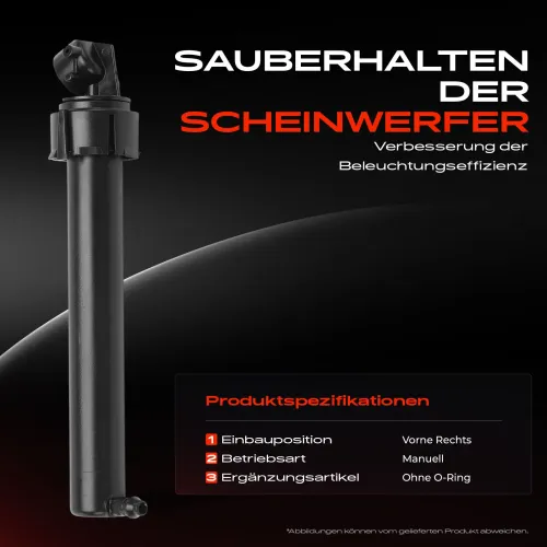 Waschwasserdüse, Scheinwerferreinigung Frankberg 5481FB0074034 Bild Waschwasserdüse, Scheinwerferreinigung Frankberg 5481FB0074034